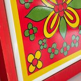 Vintage Red Plate Mat