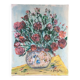 Red bouquet painting