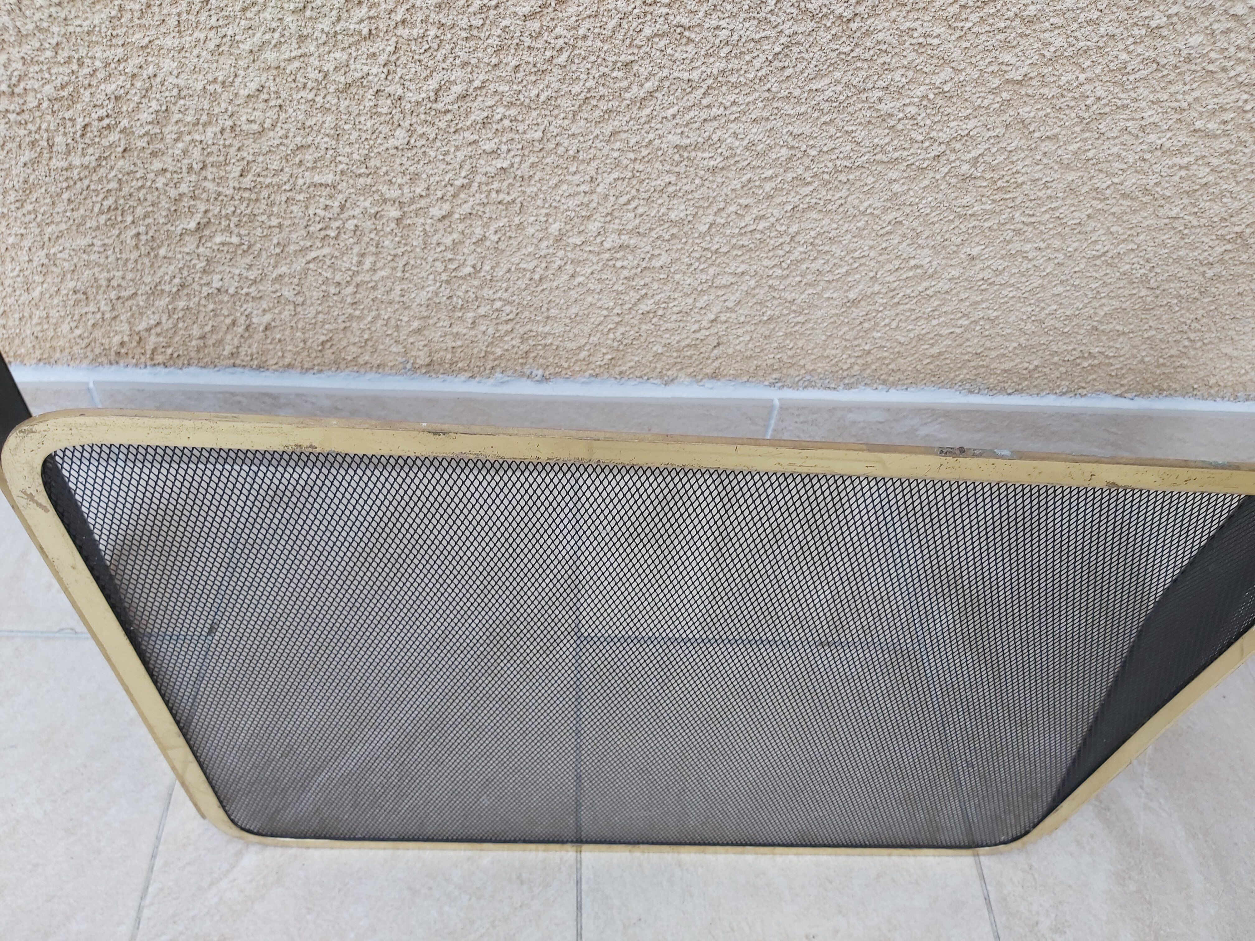 Fireplace screen