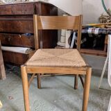 Wooden and rope chair