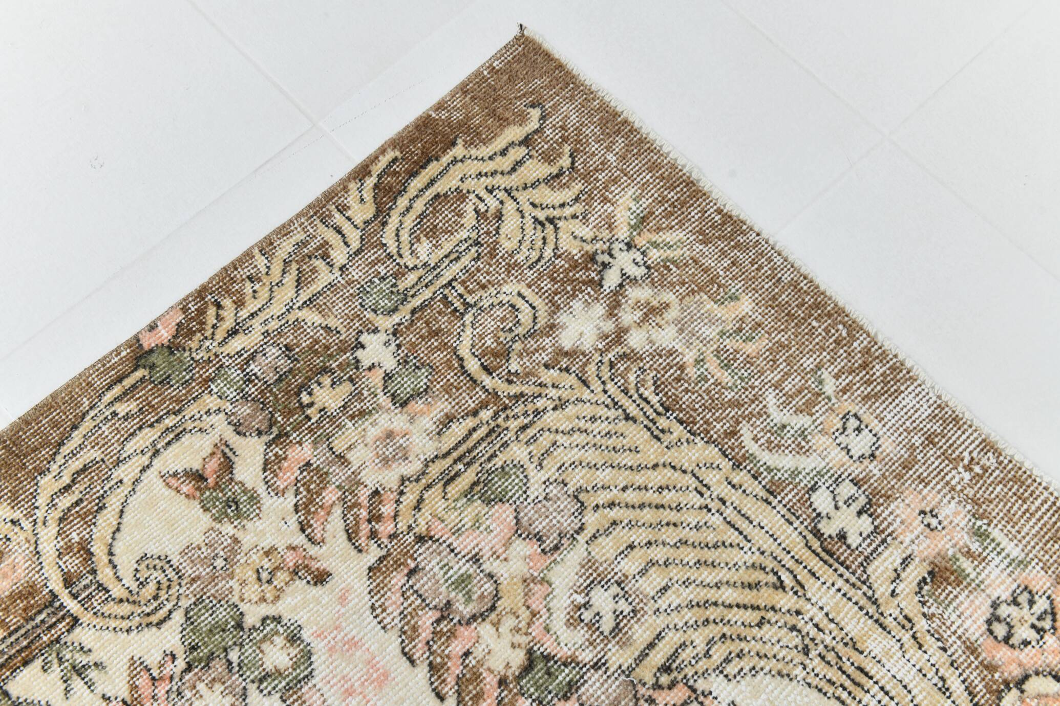 6x10 Classic Persian Vintage Rug, 179x303 Cm