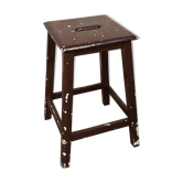 Tabouret d'atelier en bois