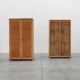 Mid-century bamboo and rattan wardrobe, Italy ca. 1960