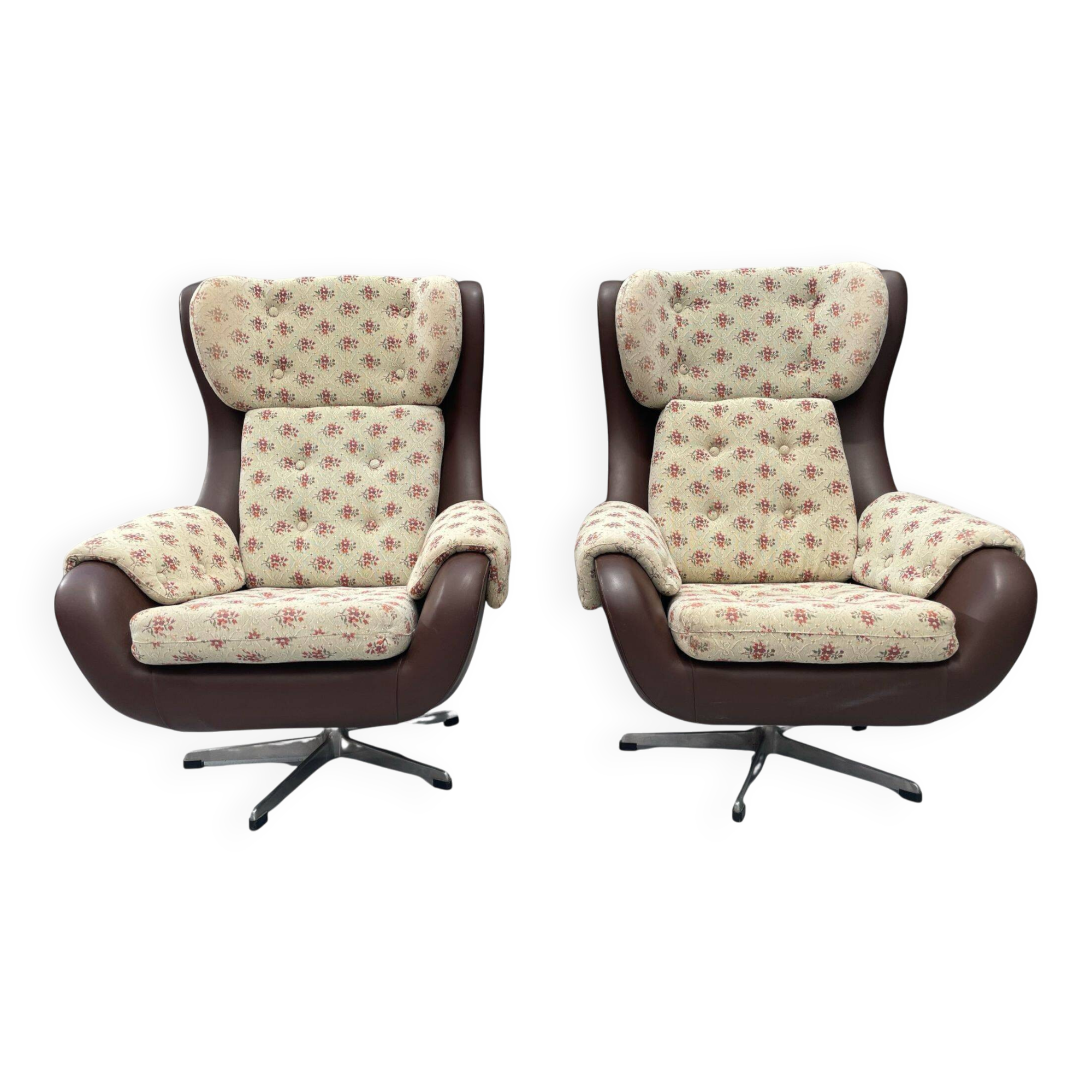 Fauteuil pivotant « Ušák » – ÚP Závody Rousínov, 1960