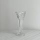 Small glass soliflore vase