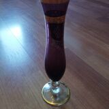 Bohemian soliflore glass vase