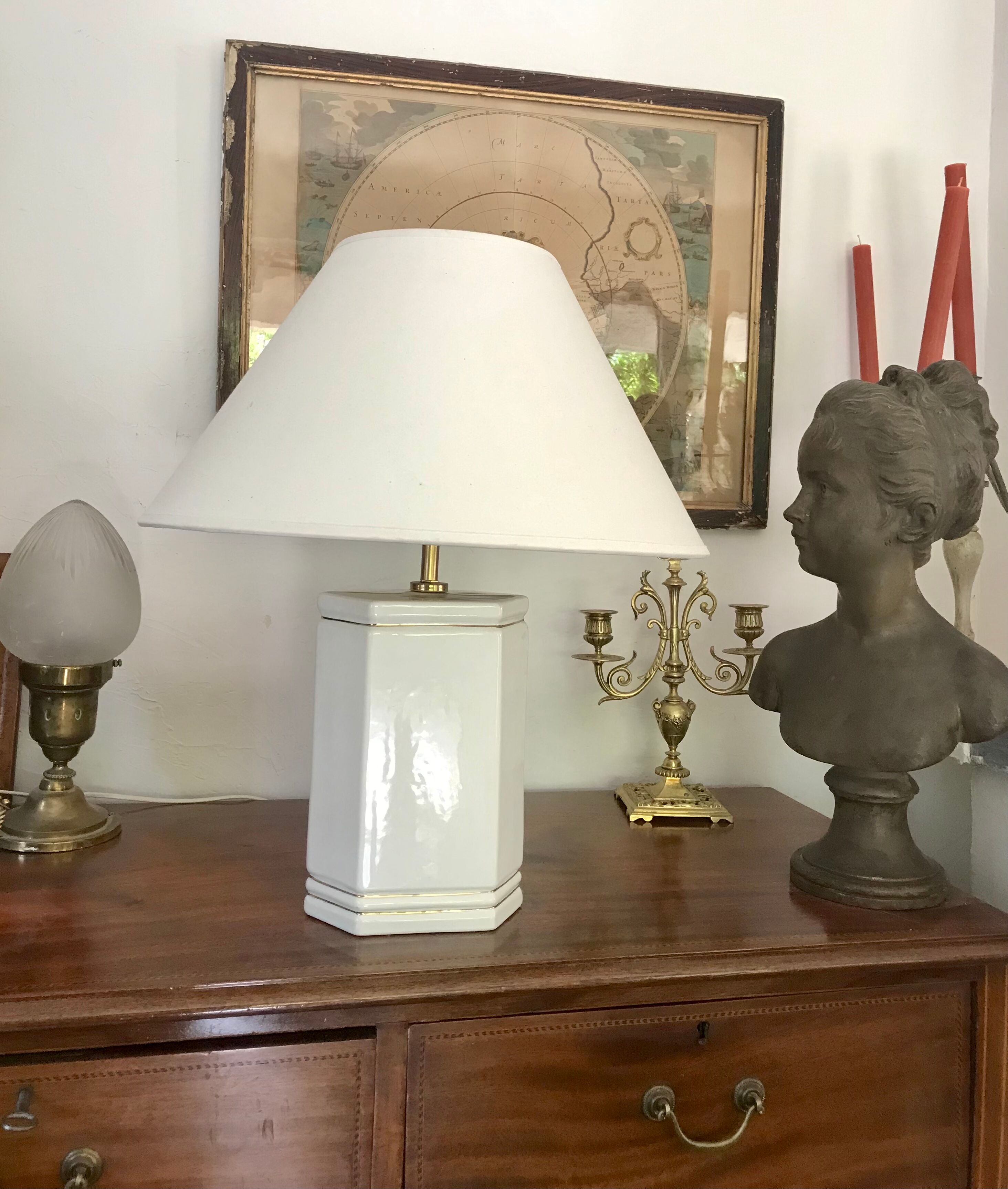 Vintage ceramic lamp