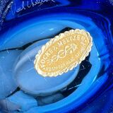 Large crystal glass fruit bowl by Focke & Meltzer Amsterdam