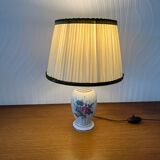 Lampe de chevet Vintage pied en porcelaine