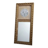 Small antique mirror "mini trumeau"