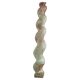 Grand antique Italian sculptural pedestal from the 18th century in twisted barley wood.