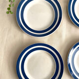 Series of 6 dessert plates