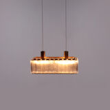 Rectangular pendant lamp Nordlys Light by Eric Warna.
