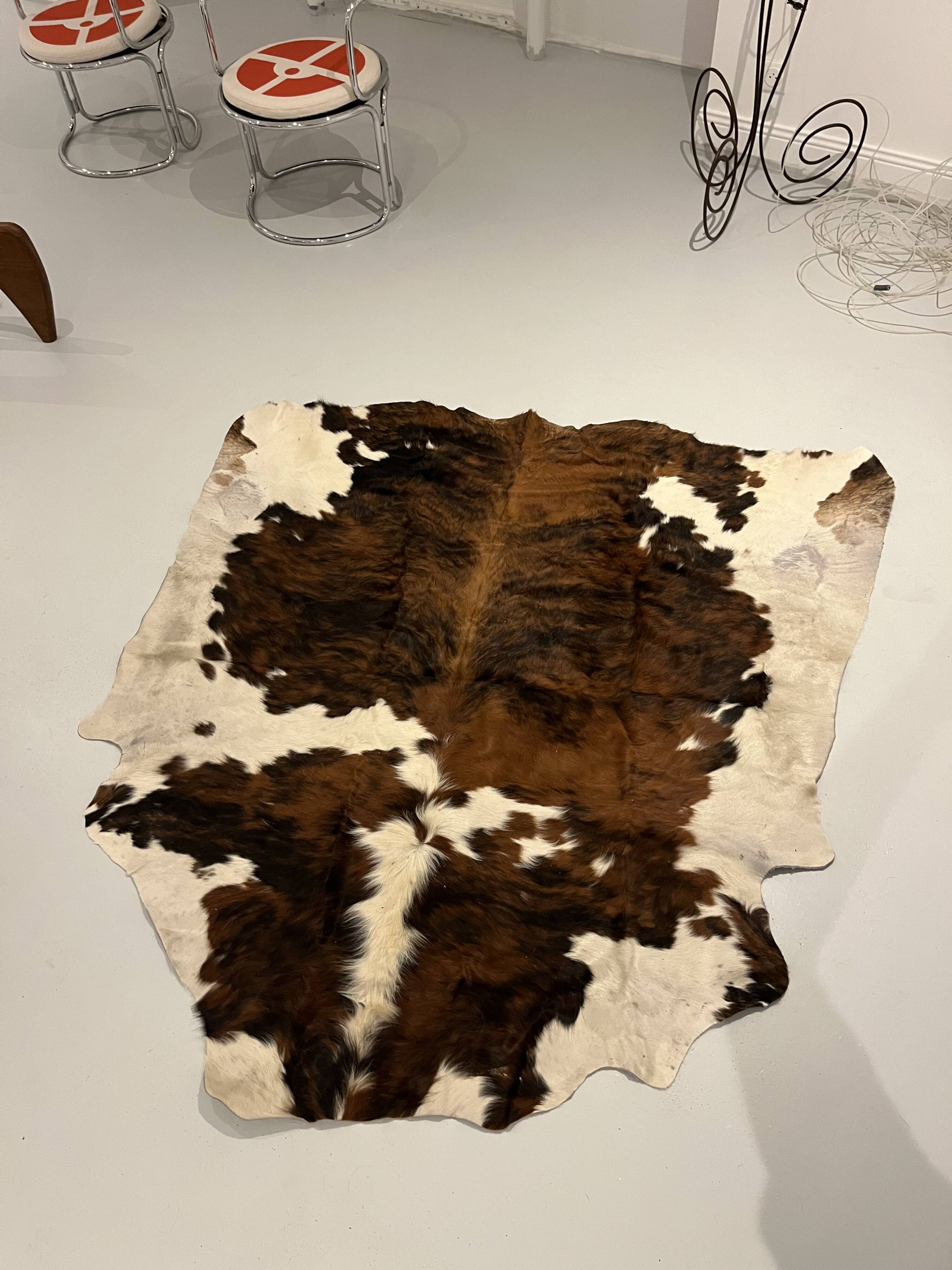 Genuine cowhide rug
