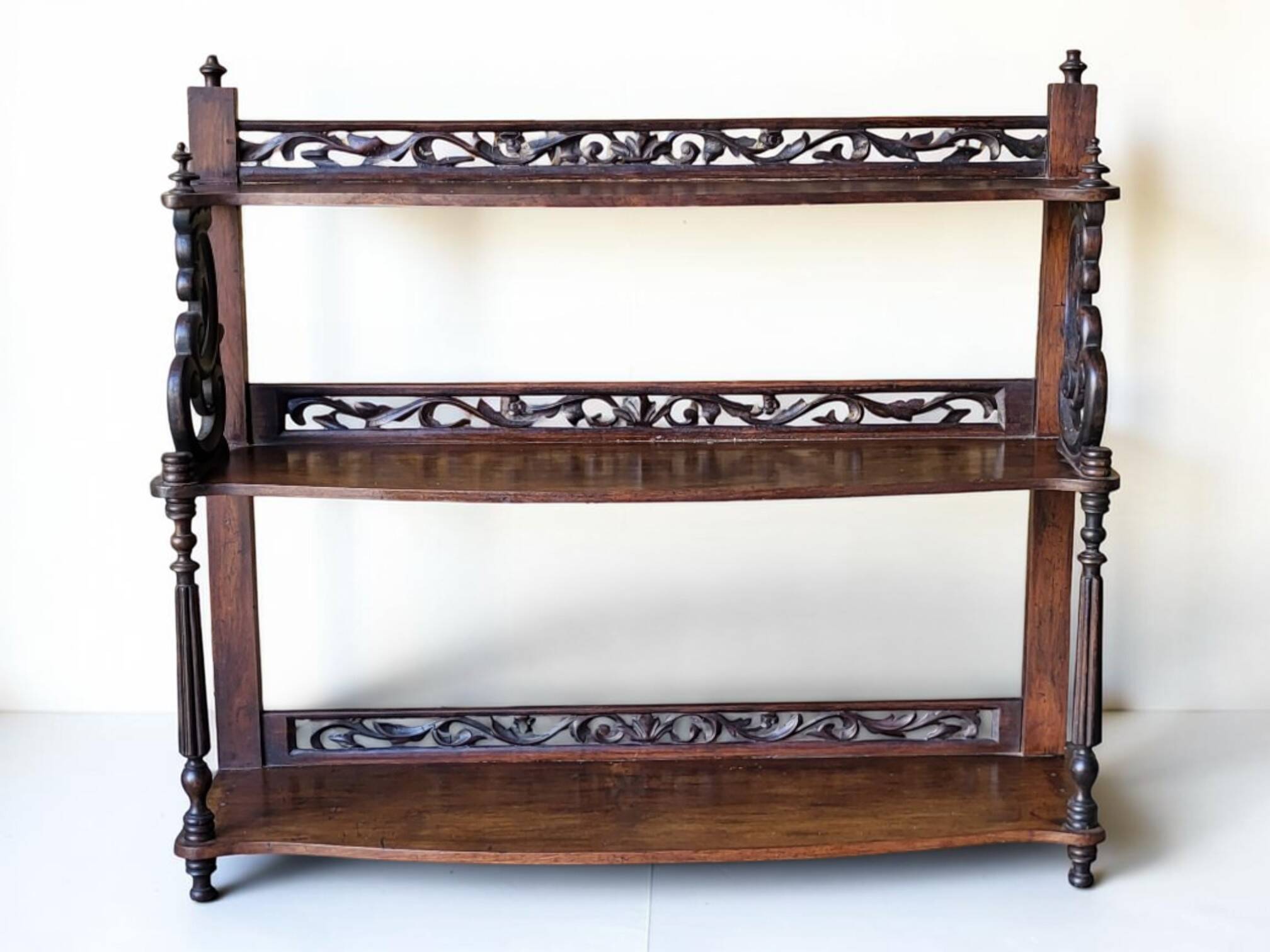 Mahogany shelf Napoleon III