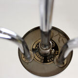 Vintage Chrome Three-Armed Ceiling Lamp from Instala Decin, 1950s