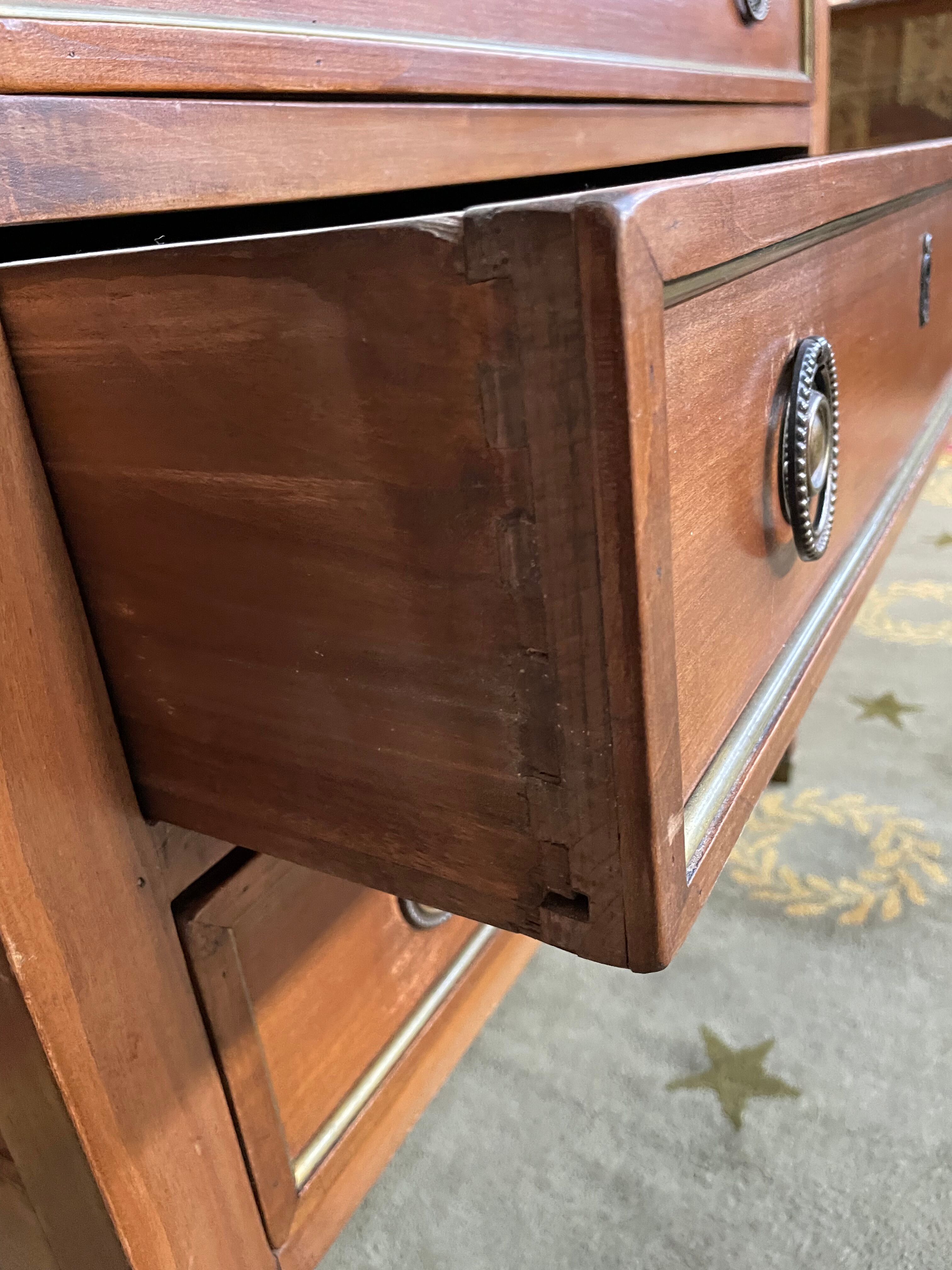 Louis XVI style cherry slope desk