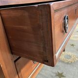 Louis XVI style cherry slope desk