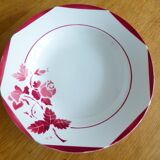 1 deep plate from Gien, Mona model