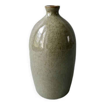 Glazed stoneware vase by Maïté and Pierre Walter, 1980s.