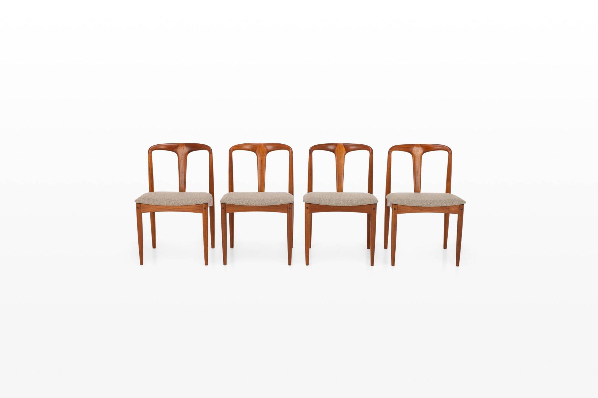 Set of 4 Juliane Dining Chairs by Johannes Andersen for Uldum, 1960s