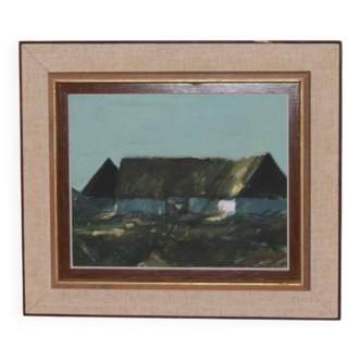 House on landscape by Bengt Hillgrund