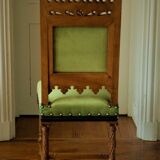 Pair of neo-Gothic chairs 19th century