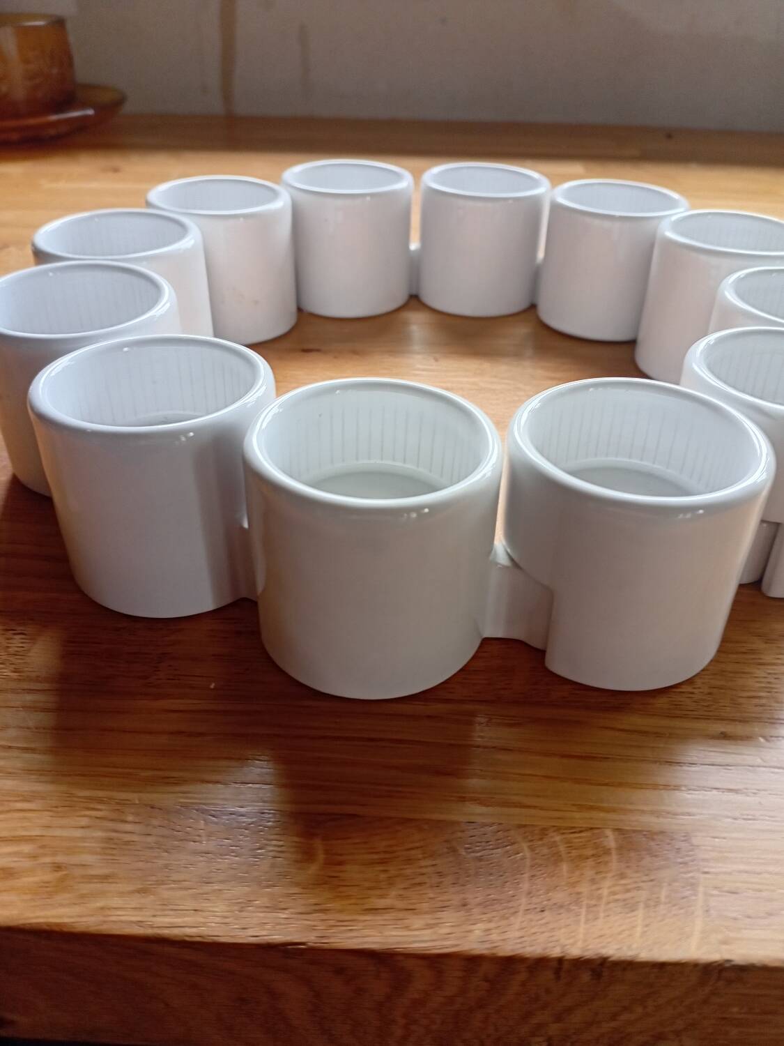 Set of 12 Vintage Candle Holders