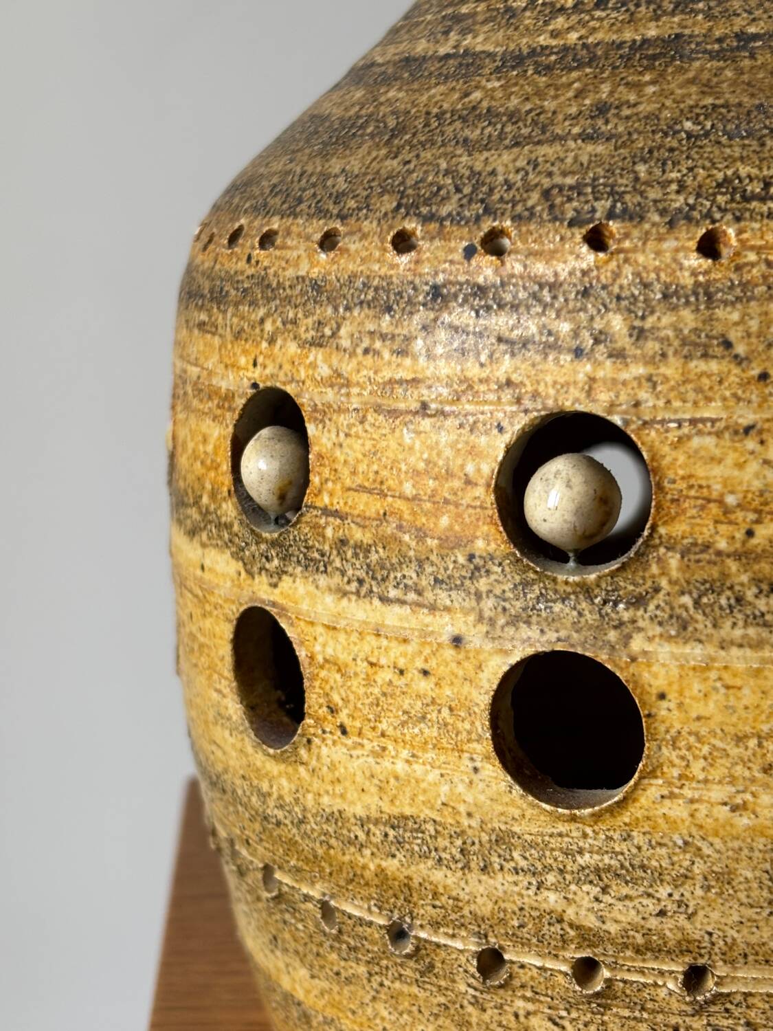 Lamp Georges Pelletier ceramic