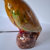 Zoomorphic ceramic lamp