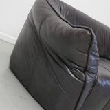 Brown Leather Andes Sofa by Gerard van den Berg for Montis, 1970s