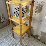 Renewed pine bookcase