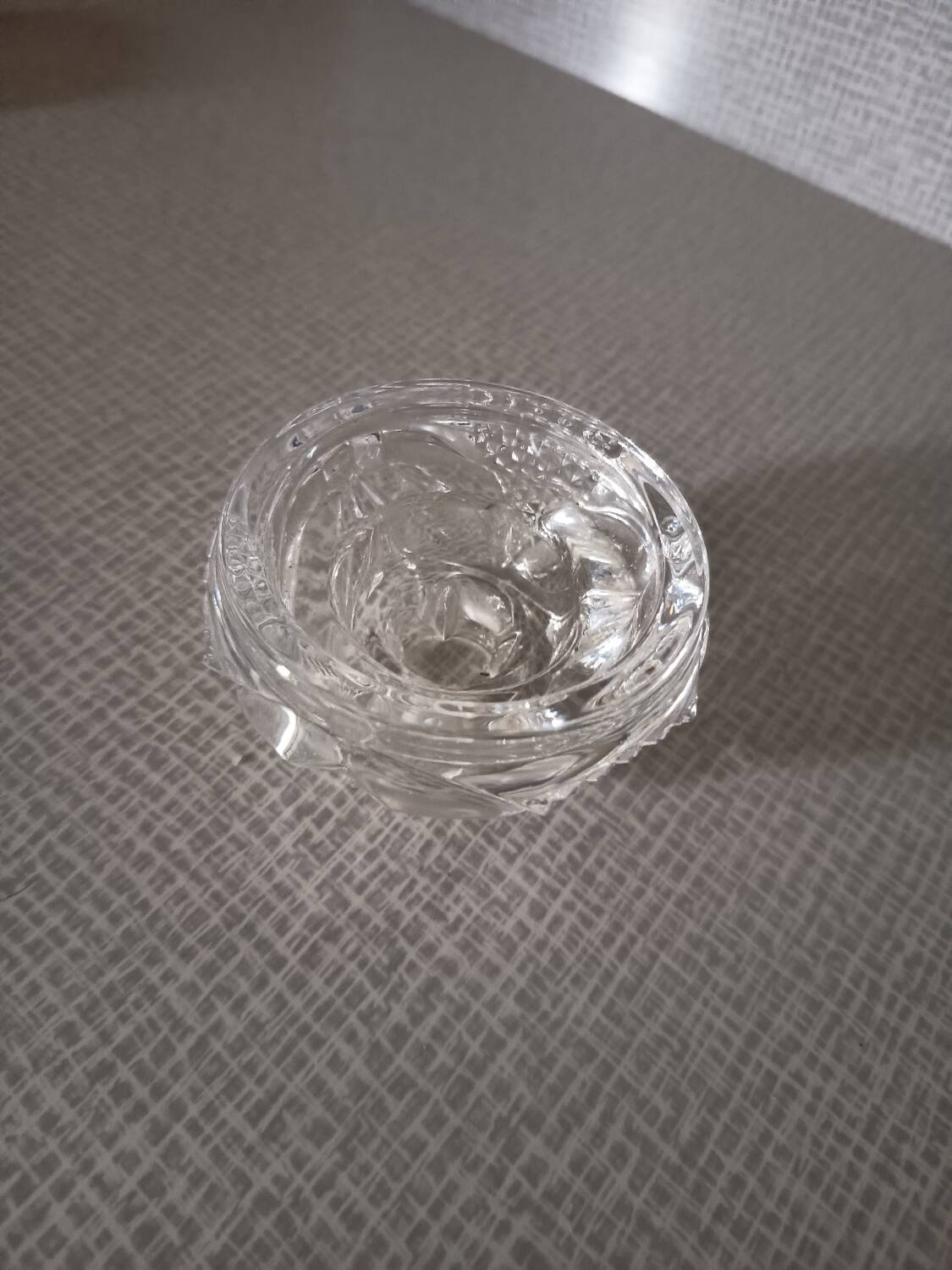 Baccarat crystal candlestick