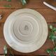 Antique serving platter in gien earthenware.