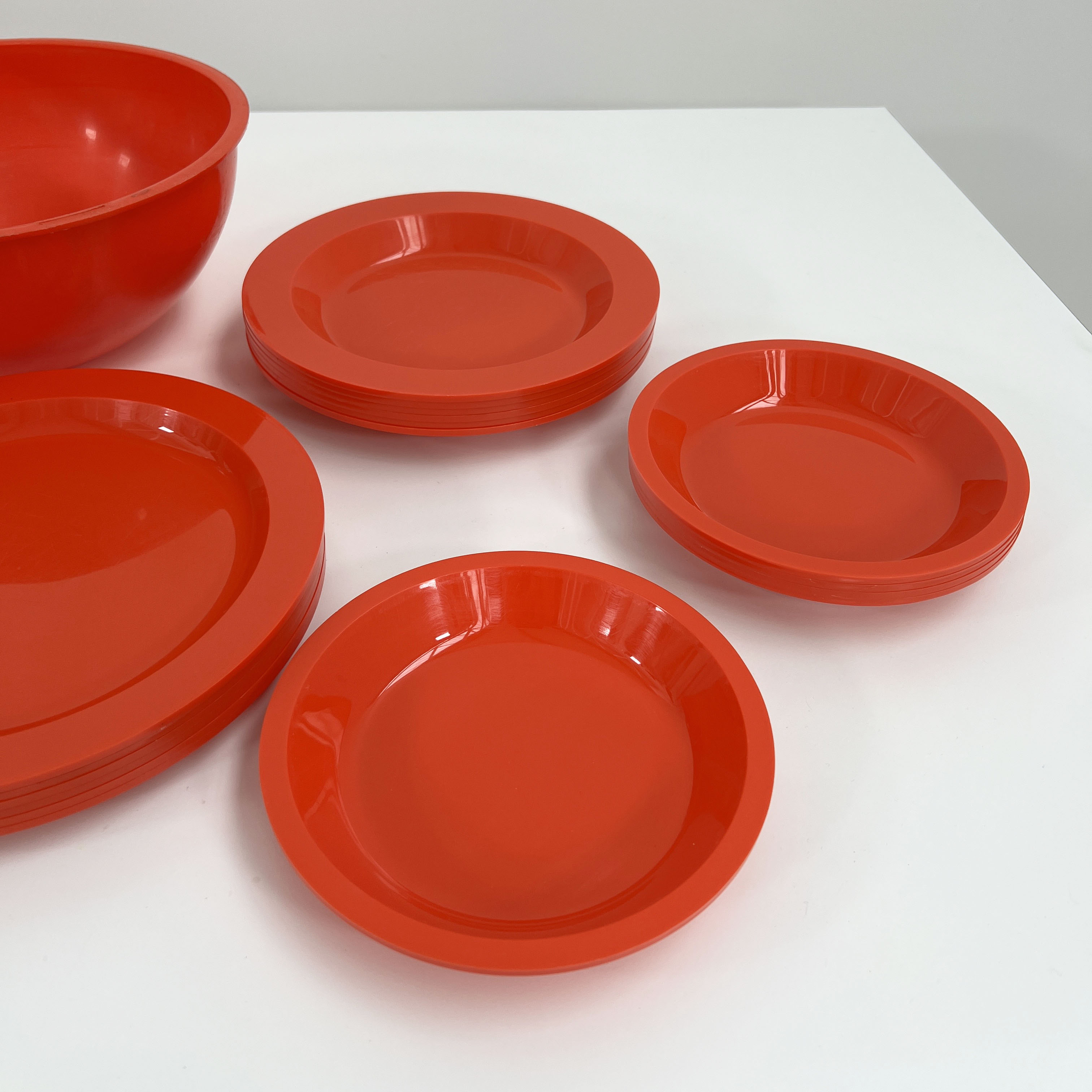 Picnic Bowl by Carlo Viglino for Guzzini, 1970