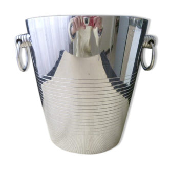 Stainless steel champagne bucket létang and rémy