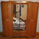 Vintage chestnut wardrobe