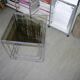 table d'appoint vintage graphique de max sauze 1970