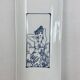 Vintage Mid-Century Ring Dish, Porcelain Tray featuring Alphonse Mucha’s "Amethyst"