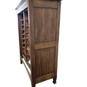 Commode/classeur/armoire de notaire vintage en bois
