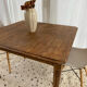 Table vintage en bois brut