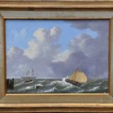 Painting de vries emanuel (doordrecht 1819-1875) - dutch school