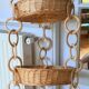 Suspension trois paniers