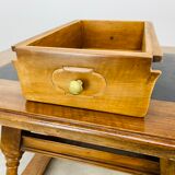 Table de changeur Suisse en bois et ardoise