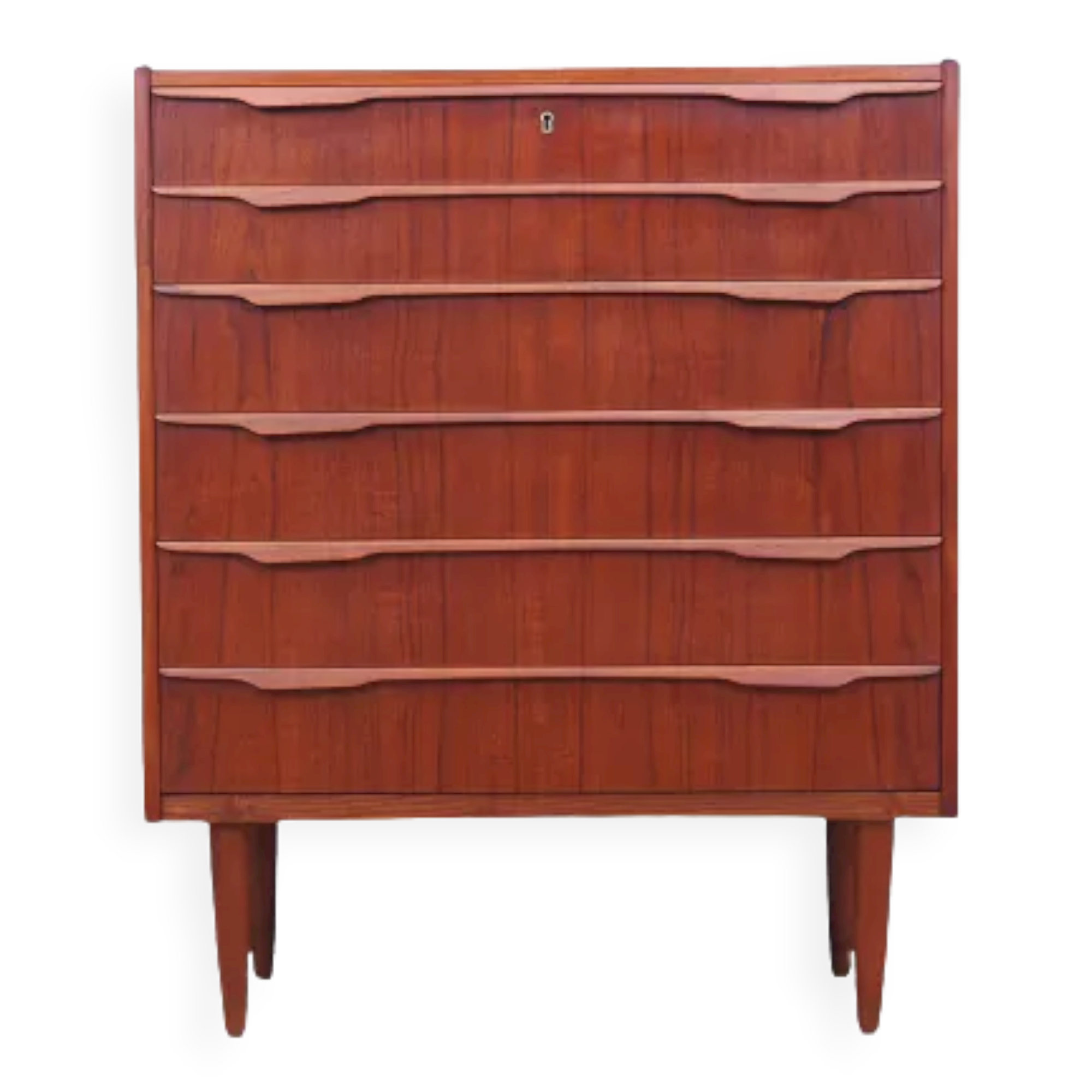 Teak chest of drawers danish design vintage