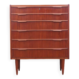 Teak chest of drawers danish design vintage