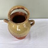 Glazed terracotta jug
