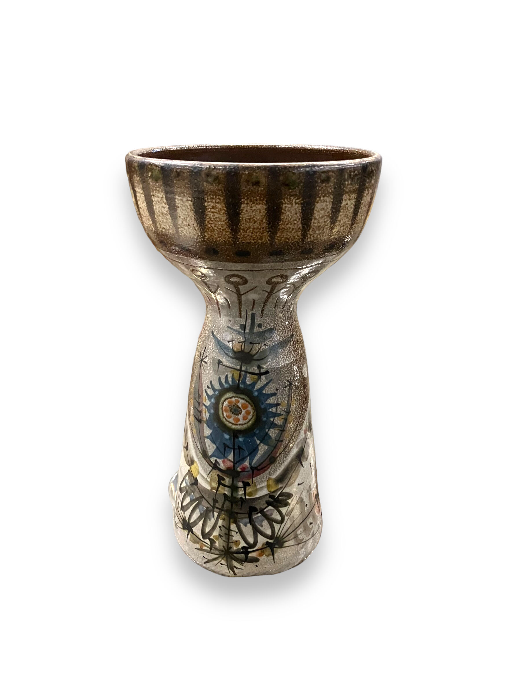 Stoneware vase by andré l'helguen for keraluc