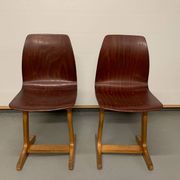 Paire de chaises enfant vintage Pagholz 60's