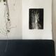 Painting on paper monotype